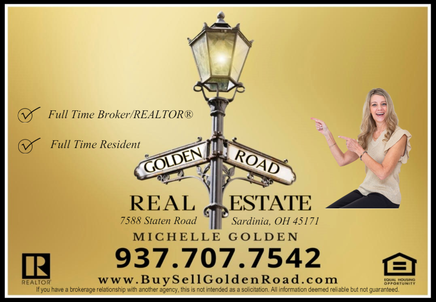 Golden Road Real Estate Advertisement
